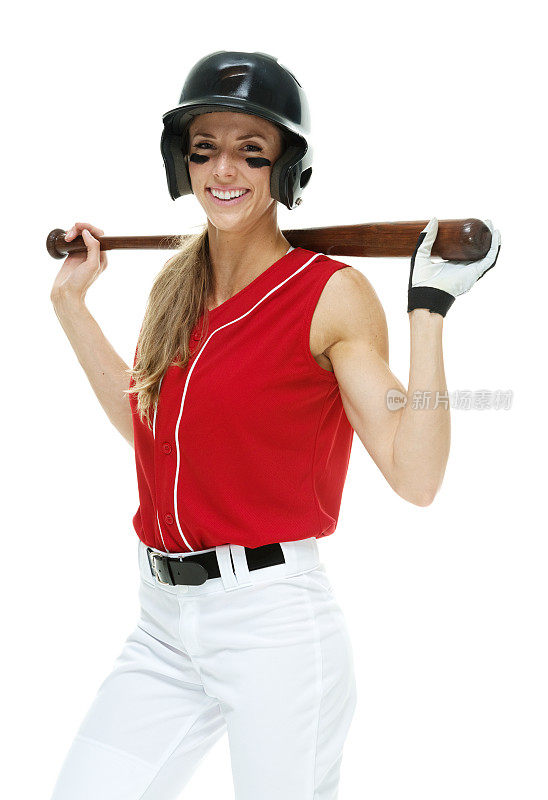 女子垒球运动员