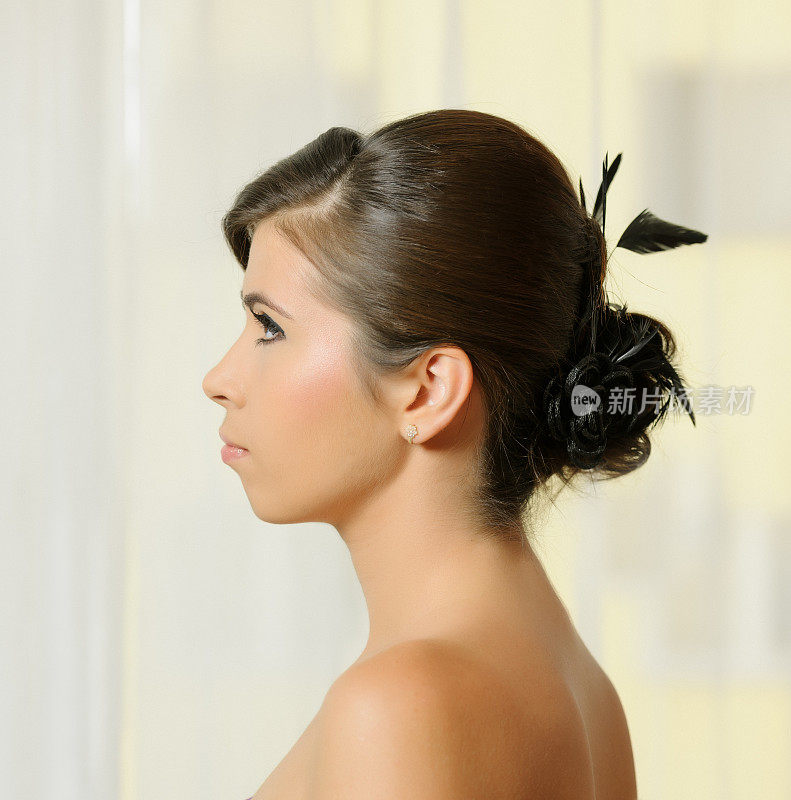 女人hairbun