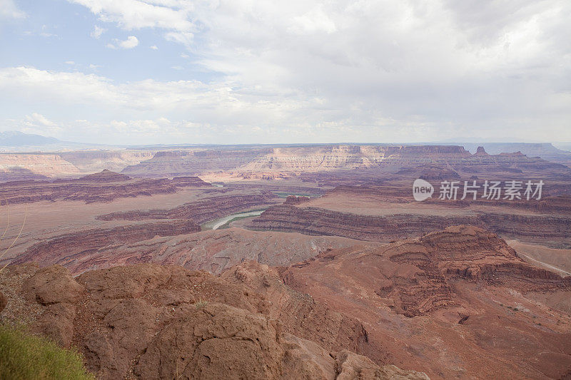 峡谷地全景