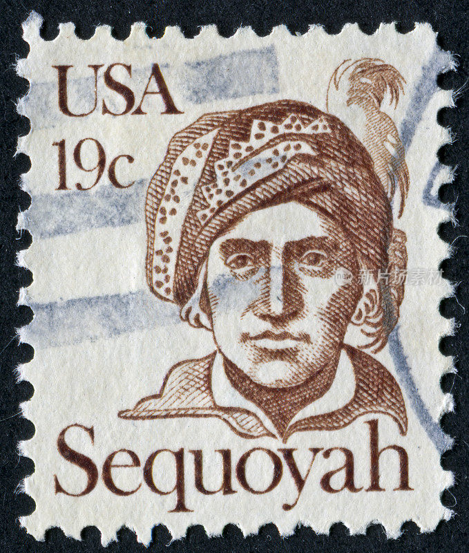 Sequoyah邮票
