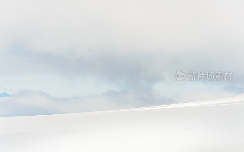 简单的雪景