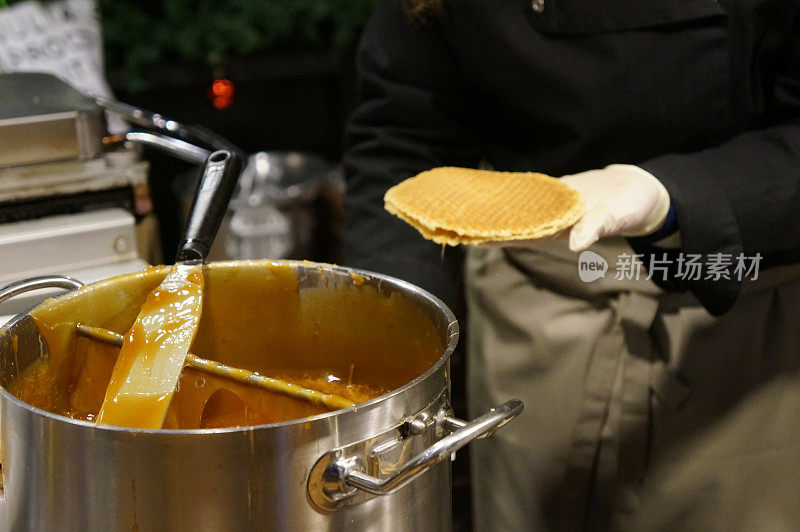 华夫饼干食品