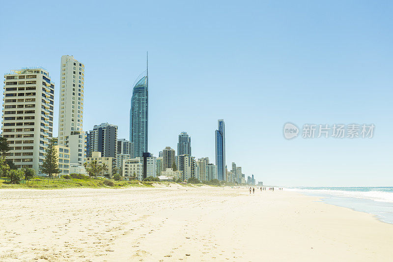 主海滩冲浪者天堂，黄金海岸，澳大利亚