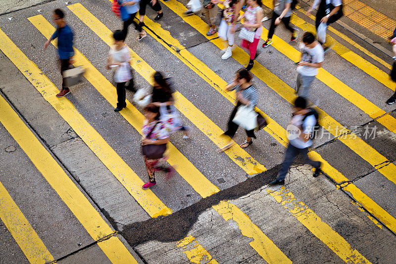 中国香港人行横道