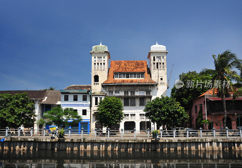 印度尼西亚爪哇雅加达:荷兰殖民建筑