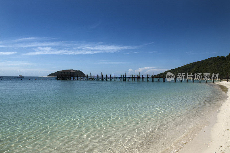 马来西亚婆罗洲海滩