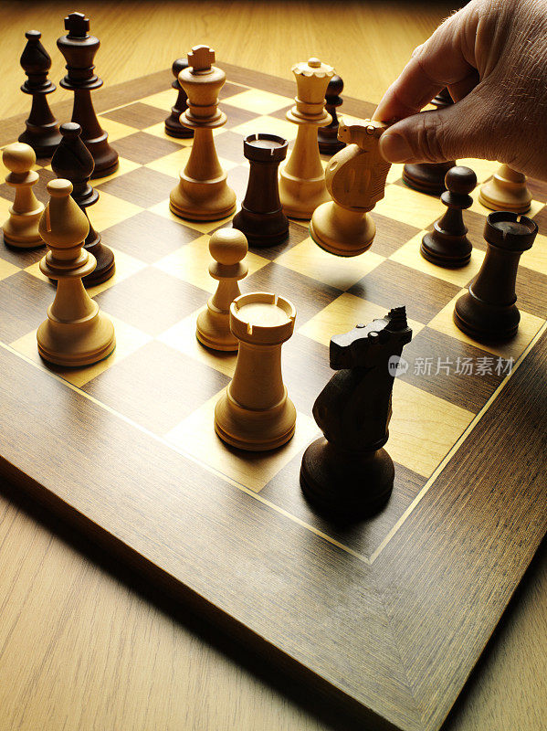 象棋游戏中的骑士