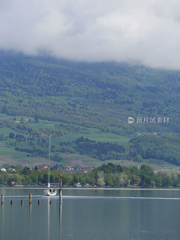 孙子，纳沙泰尔湖，瑞士
