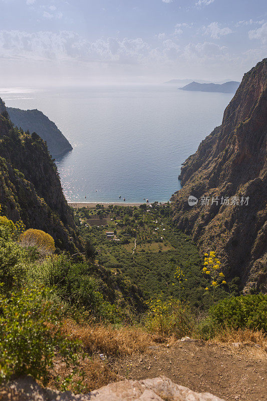 克勒贝克谷著名的度假胜地，位于地中海沿岸，靠近费提耶穆格拉土耳其