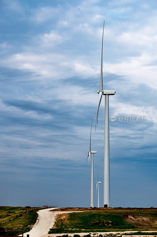 堪萨斯州的风力涡轮机