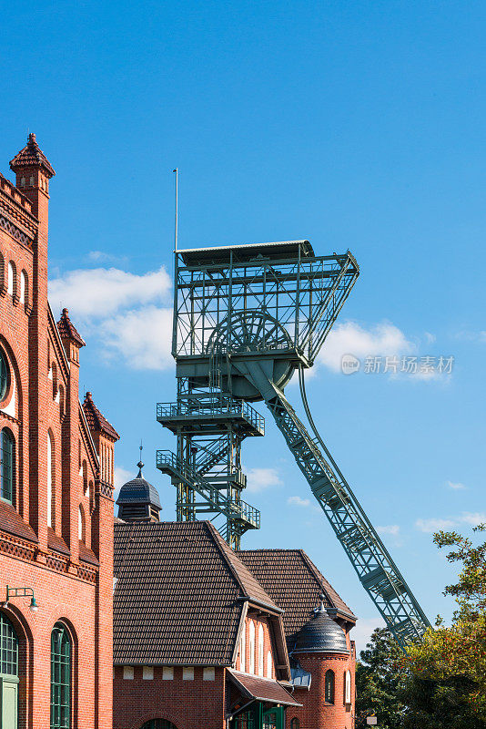 波鸿原煤矿的竖塔