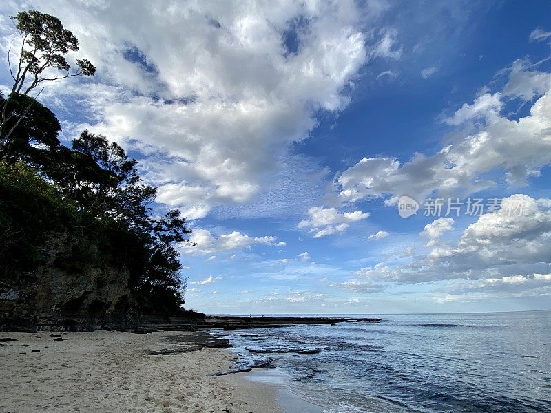 南海岸Cloudscape