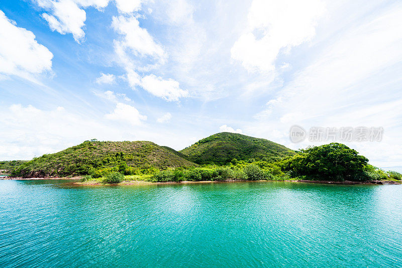 印洲塘海岸公园，香港环球地质公园的海滩景观