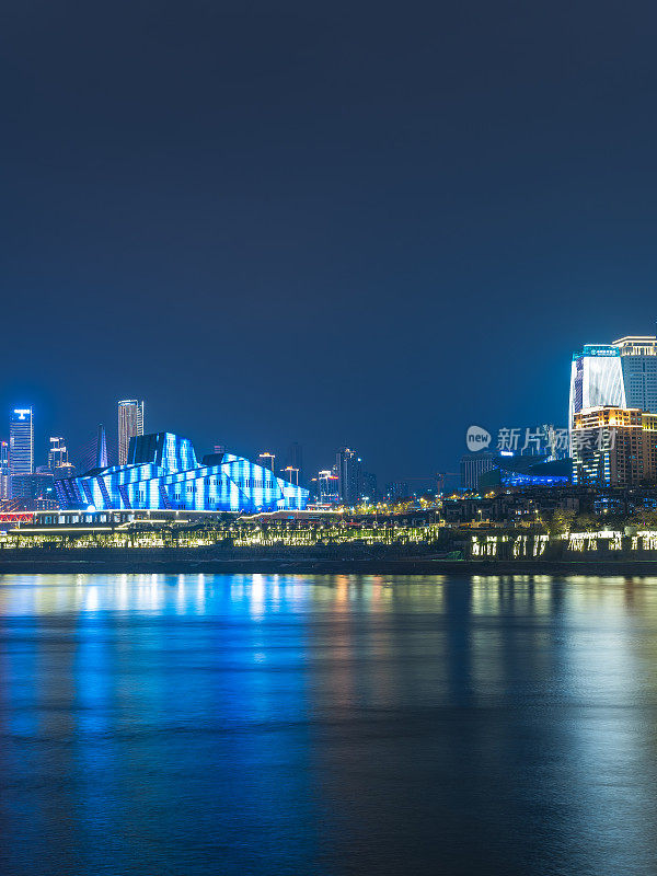 重庆河滨夜景