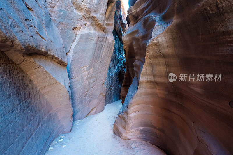 鹿皮峡谷槽峡谷