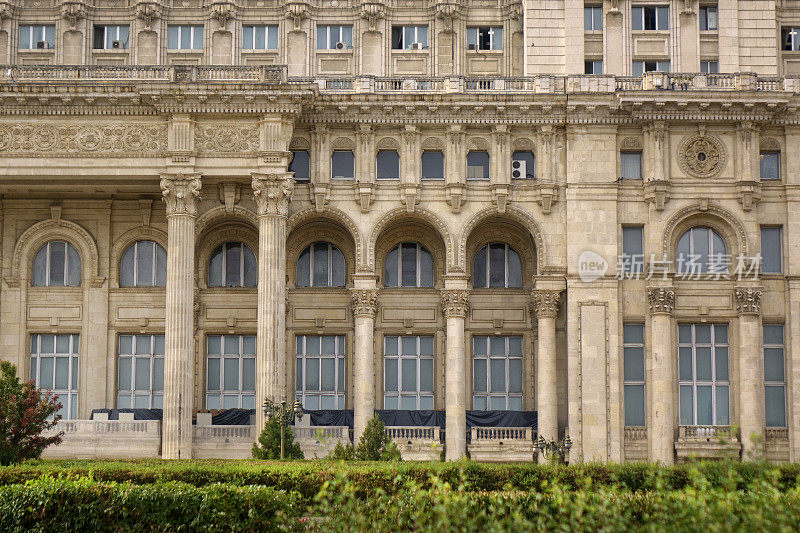 罗马尼亚布加勒斯特议会大楼外观