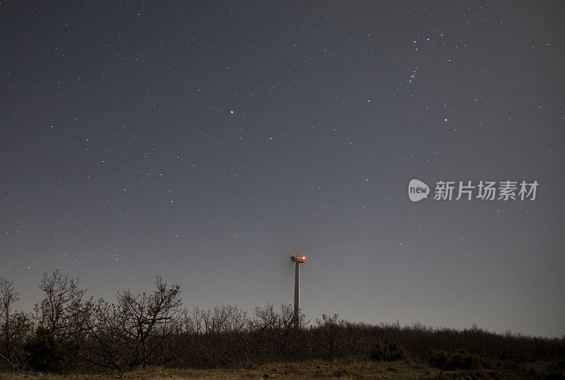 星空和猎户座