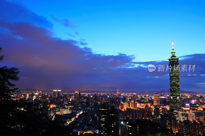 台北城市夜景