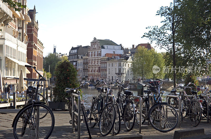 自行车在阿姆斯特丹
