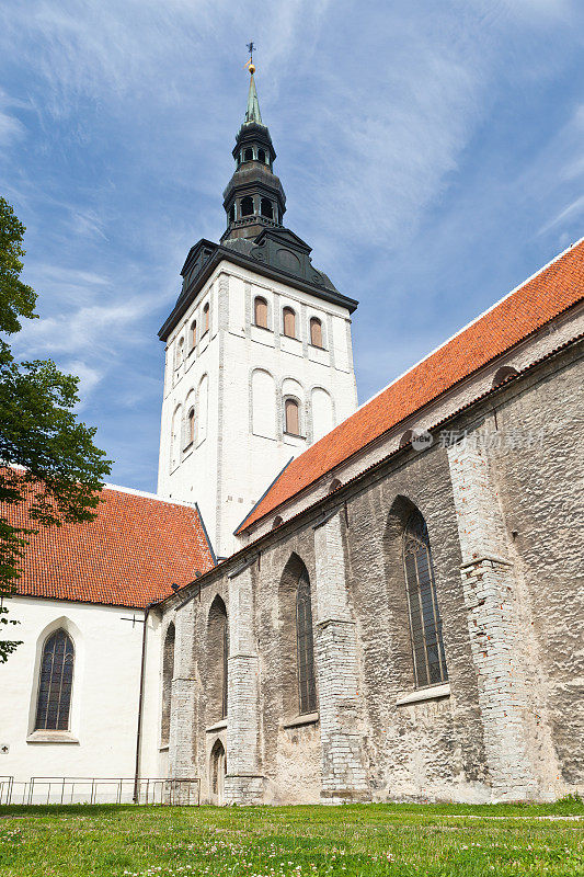 爱沙尼亚塔林的圣尼古拉斯教堂