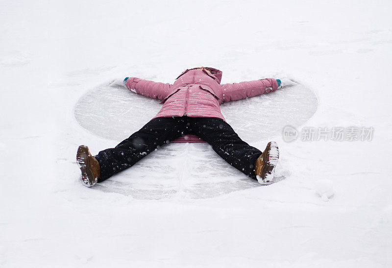 雪的天使