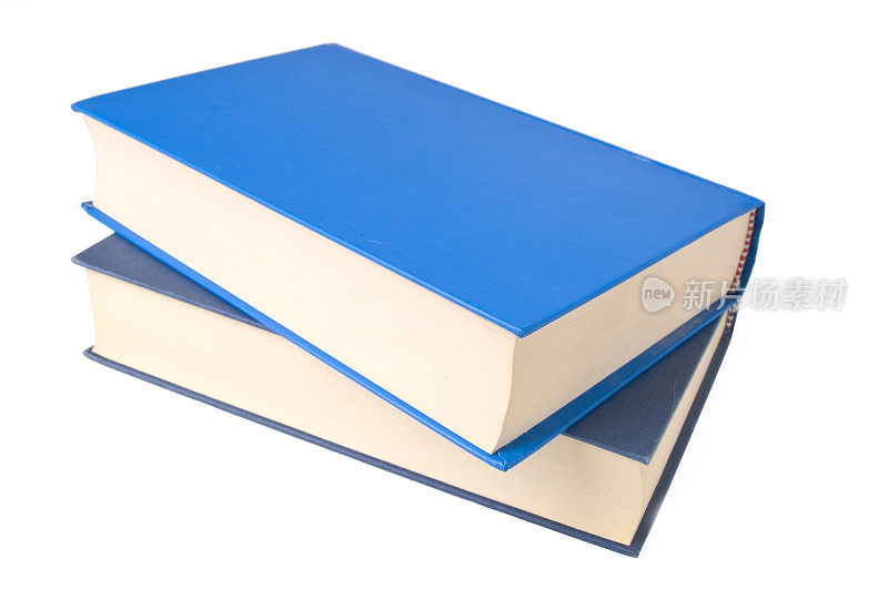 蓝色的书