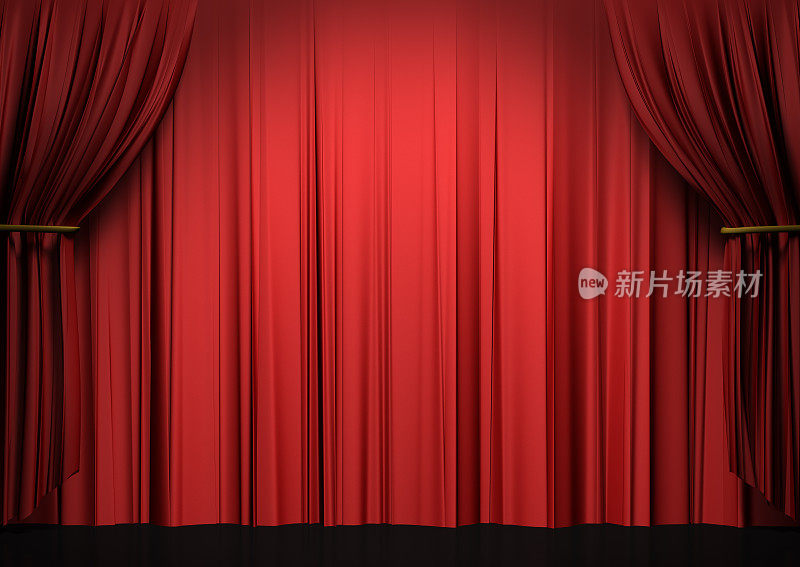 红剧场的窗帘