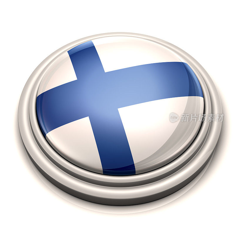 国旗按钮-芬兰