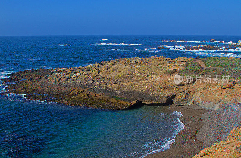 蒙特利县海岸线