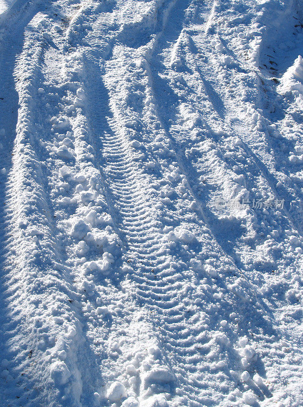 雪道路