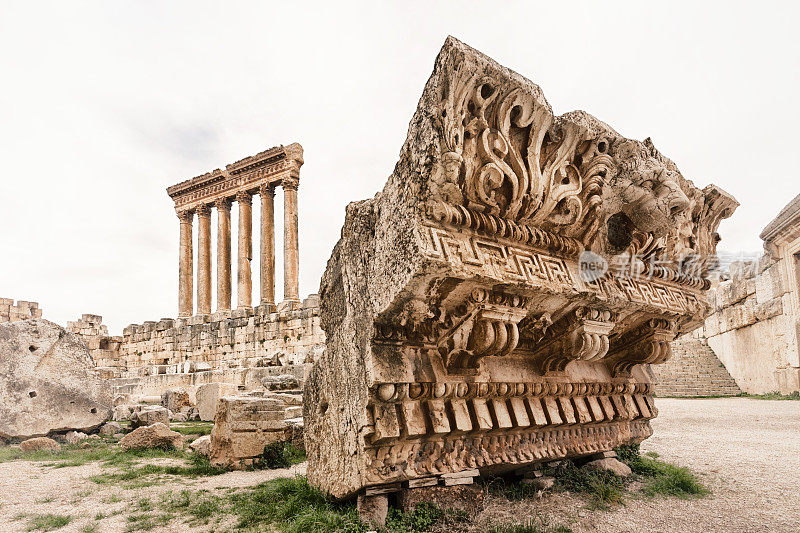 朱庇特神庙，巴勒贝克，贝卡谷，黎巴嫩