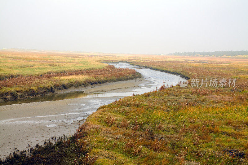 北海的潮汐水道