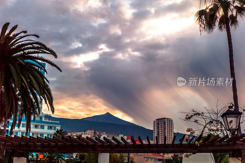 暴风雨的Cloudscape