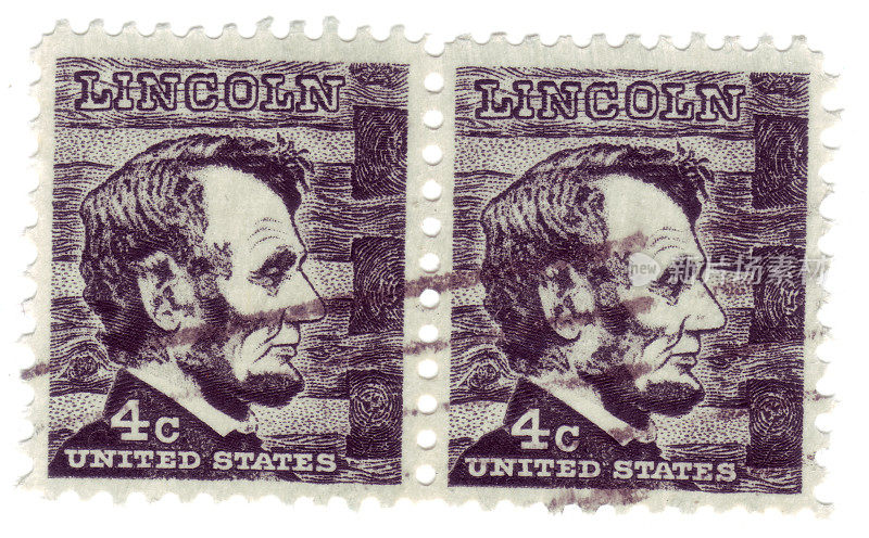 林肯总统邮票