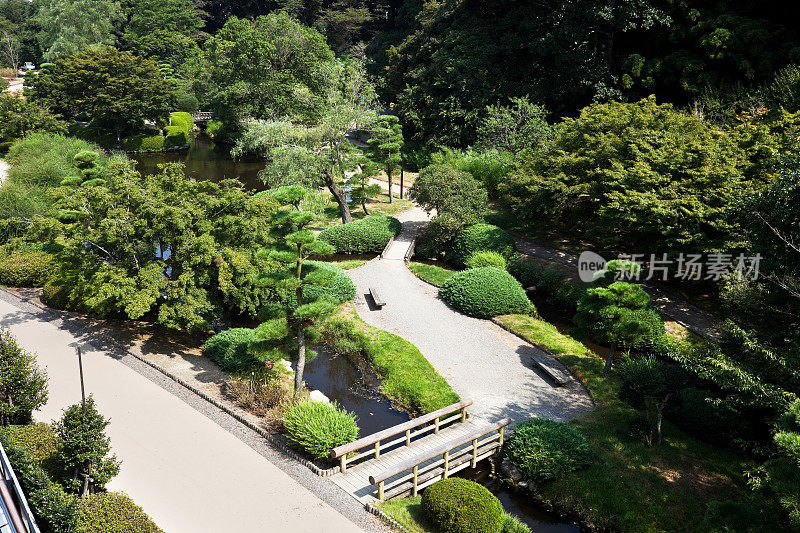 水户市偕园公园的日本花园