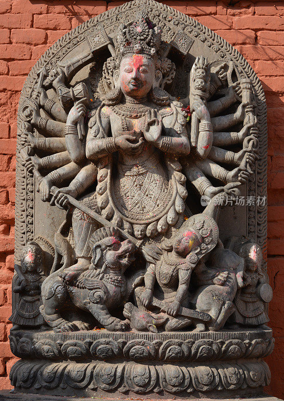 印度教杜尔迦女神，尼泊尔