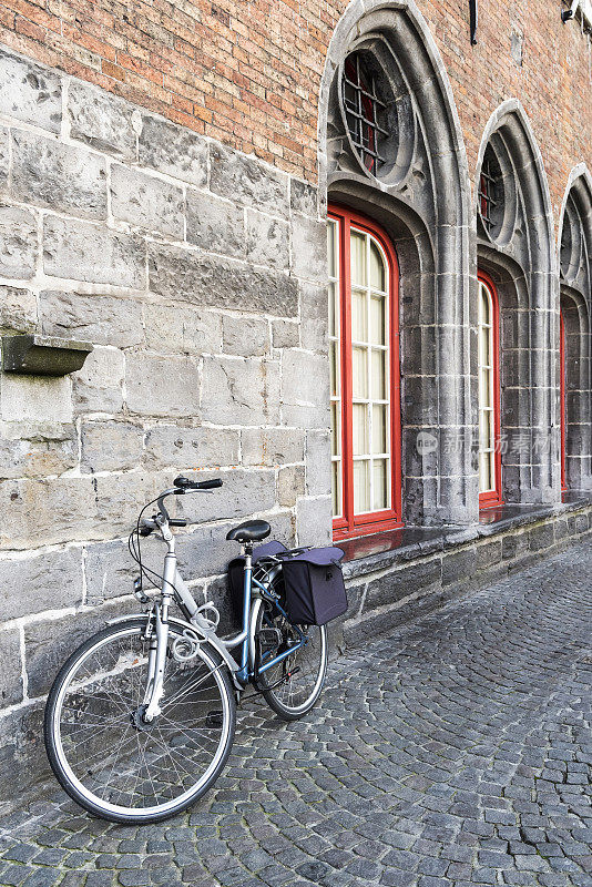 比利时布鲁日的自行车
