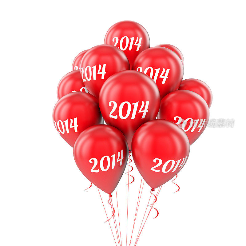 2014年红气球