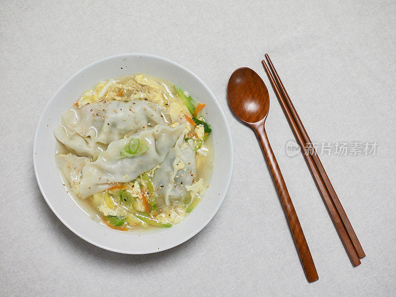韩式饺子汤