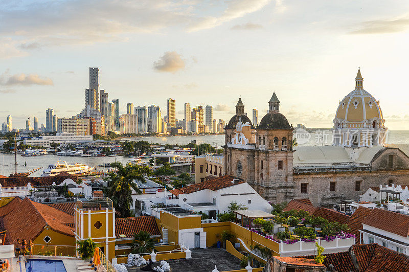 Cartagena的日落