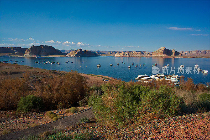 著名的鲍威尔湖全景