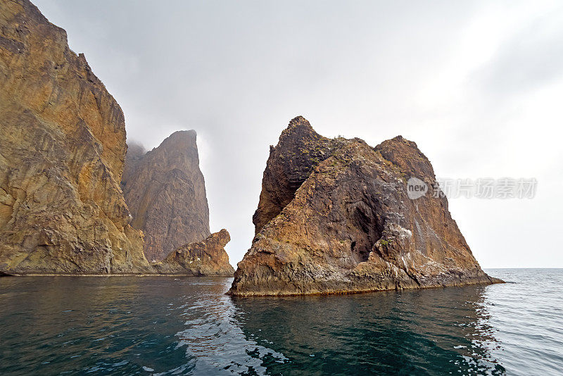 落基山脉海岸，卡拉达火山，克里米亚