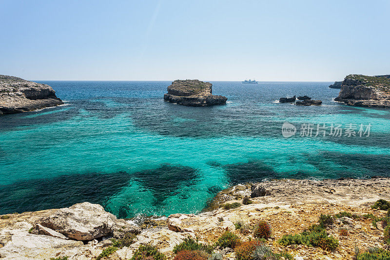 蓝色泻湖，Comino，马耳他