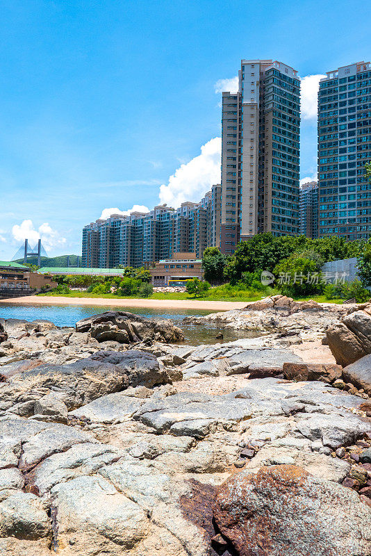 香港公园岛马湾泳滩