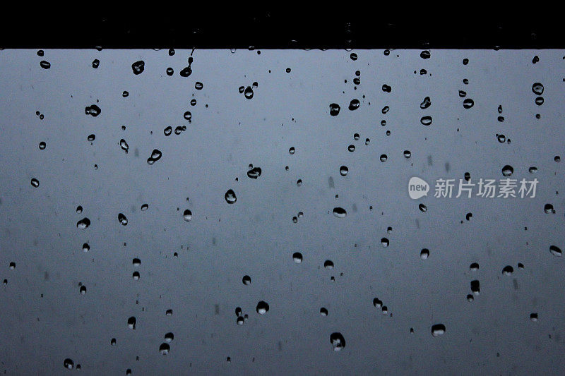 雨滴下降