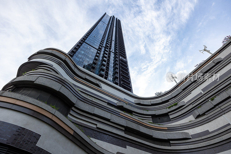 香港新界沙田区大围的住宅大厦