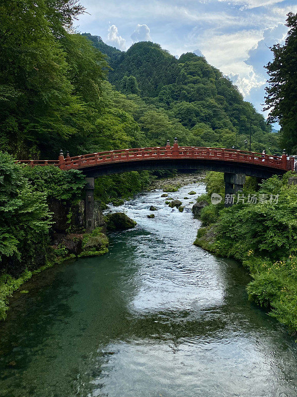 日本-日光-新京大桥(红桥)