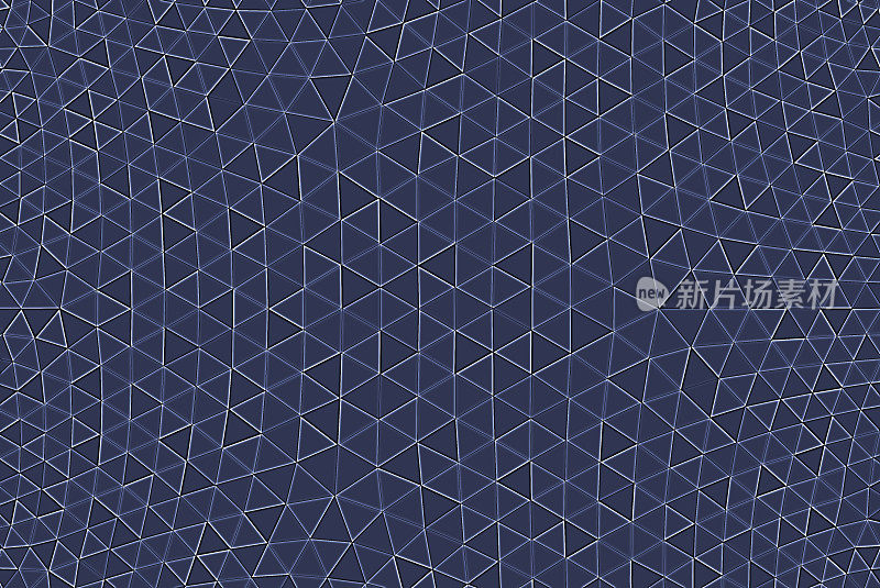 测地线抽象图案单色蓝白色技术未来的连接背景
