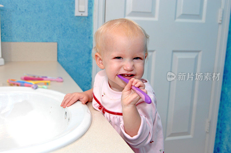 宝宝刷牙
