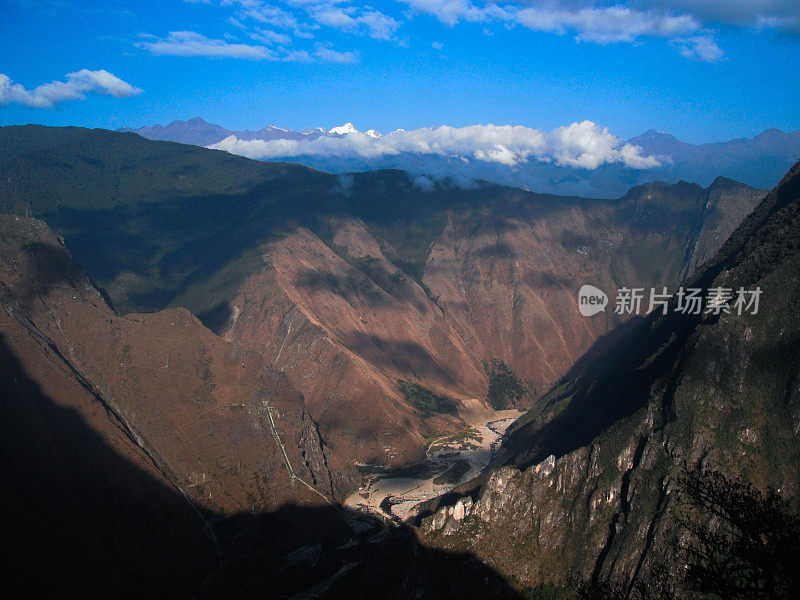 秘鲁:安第斯山脉的山谷